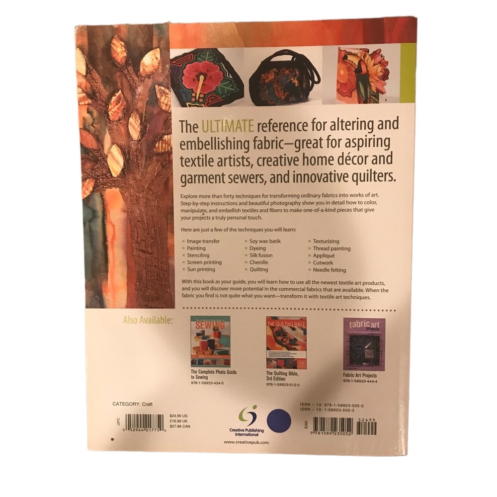 Art Book - Textile Art (Complete Photo Guide) - Picture 3 of 13